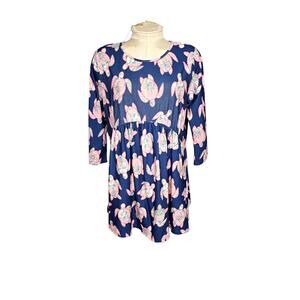 Simply Southern‎ Turtle dress Large